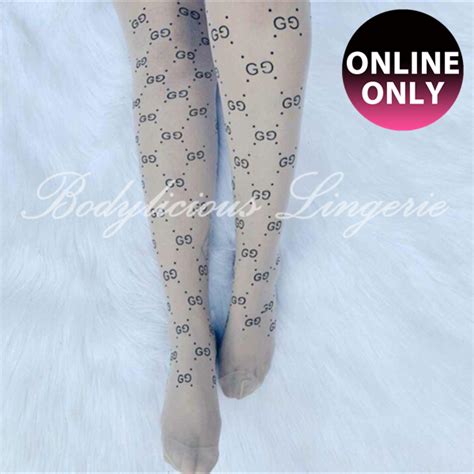 pantyhose stockings gucci|gucci stockings with runs.